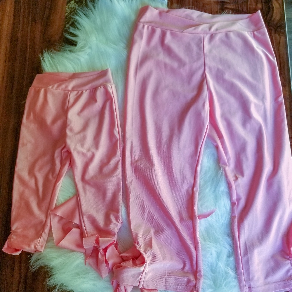 Mom and daughter matching /yoga workout set - Picture 6 of 8